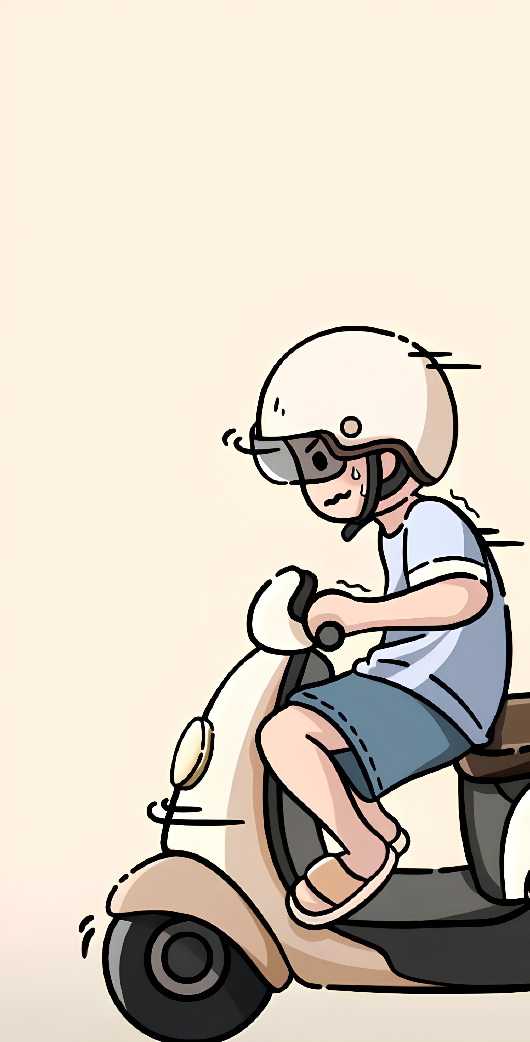 Couple scooter (His)